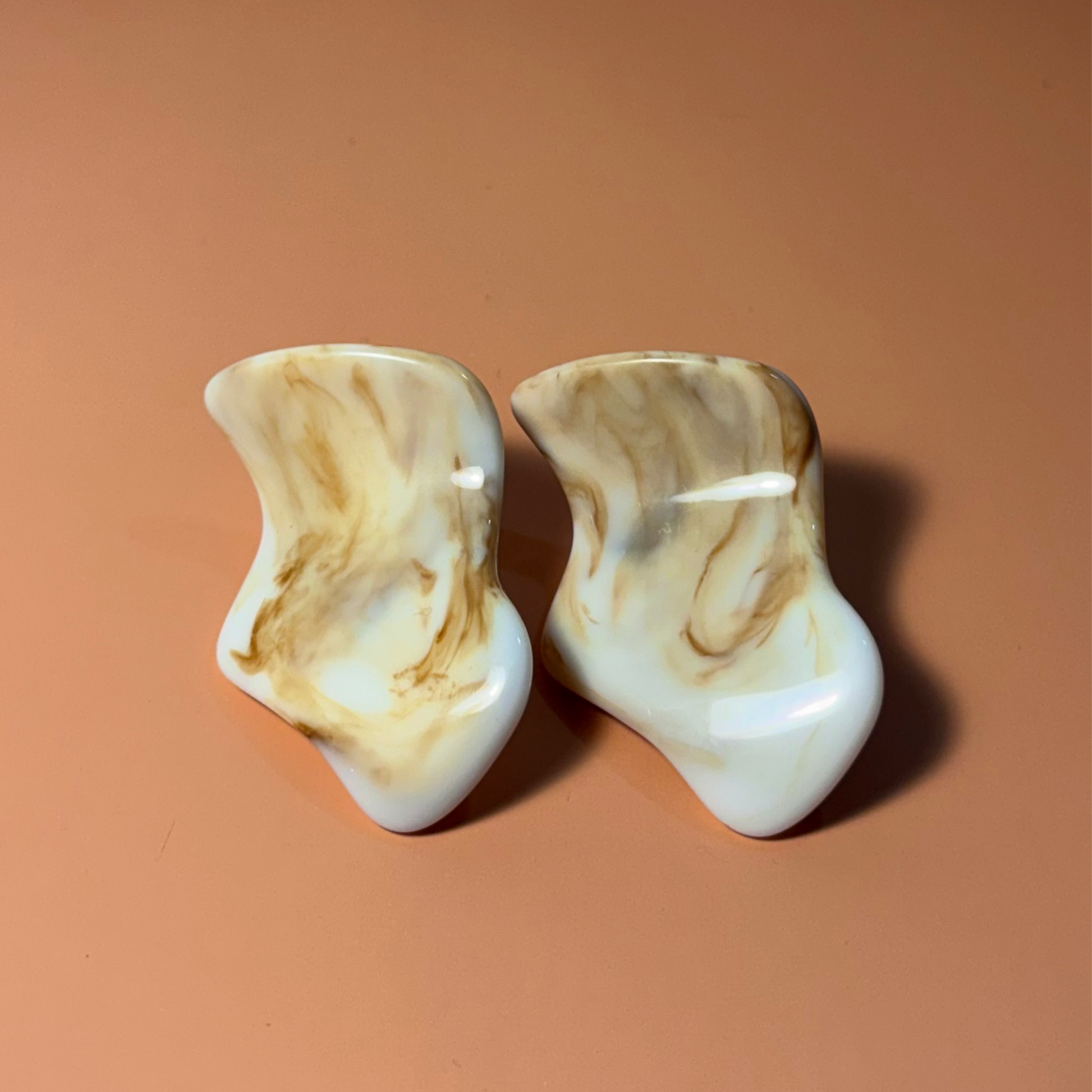 Marbled Earrings