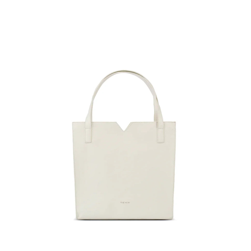 Alicia Tote II - Pebbled Coconut Cream