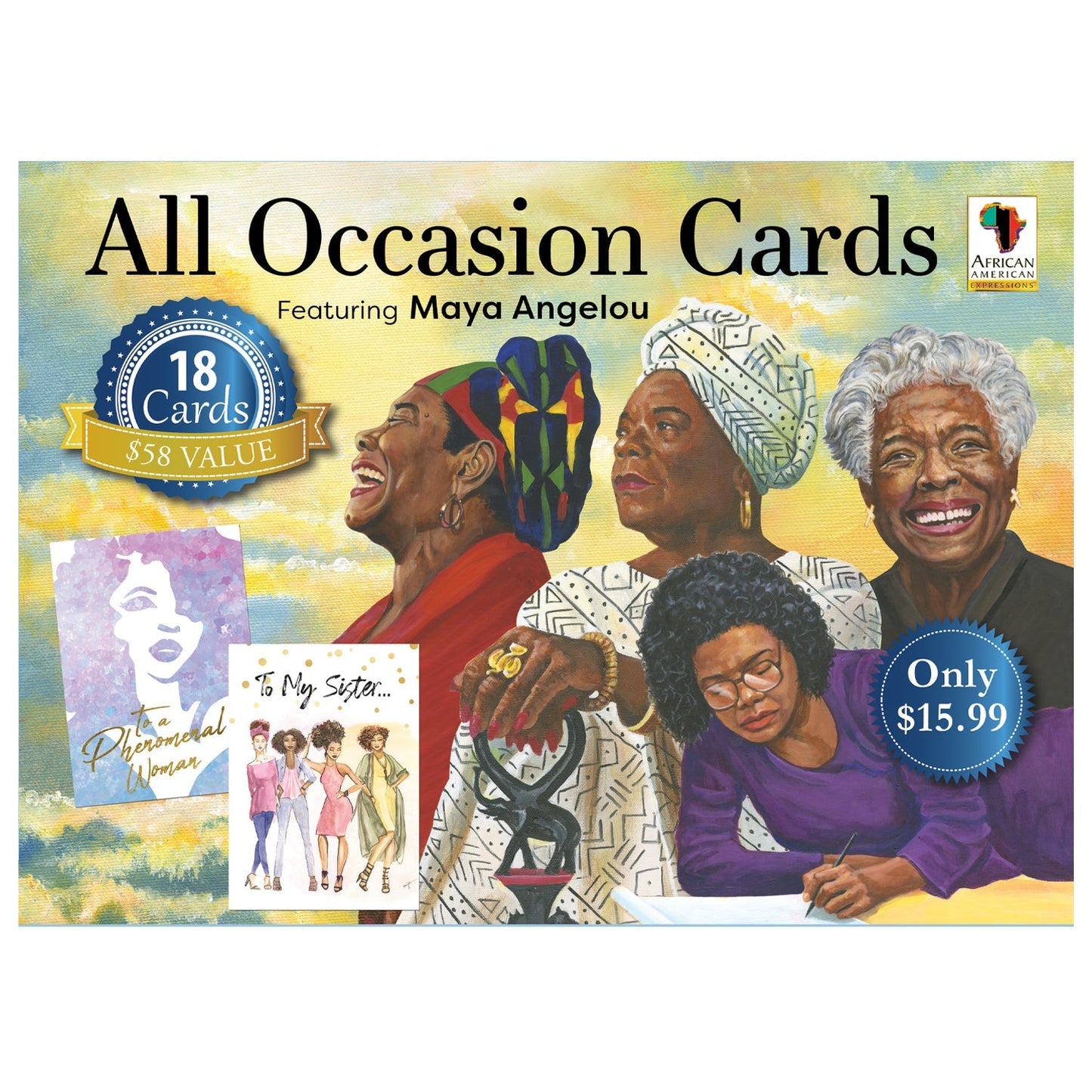 All Occasion Cards Assortment Box - Maya Angelou