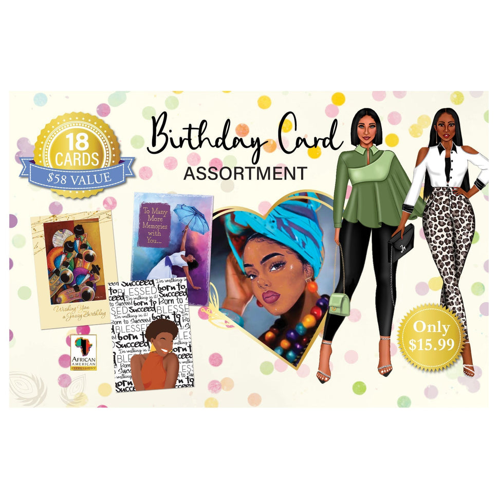 Birthday Cards Assortment Box