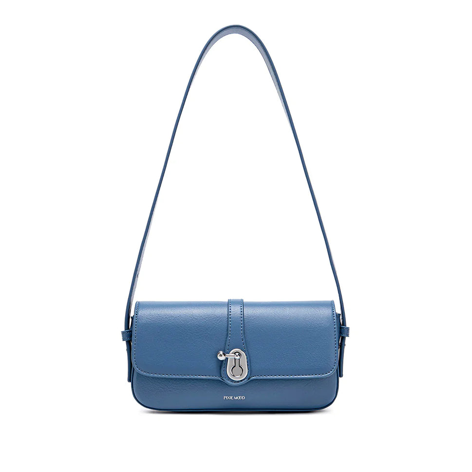 Athena Slim Bag - Muted Blue