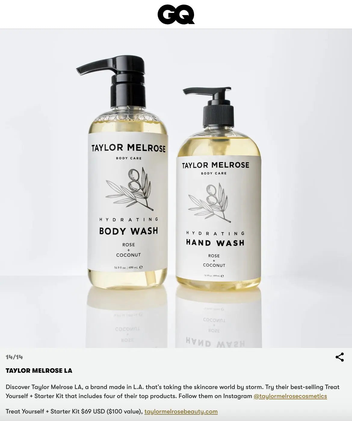 Taylor Melrose® Bundle | Hydrating Body + Hand Wash
