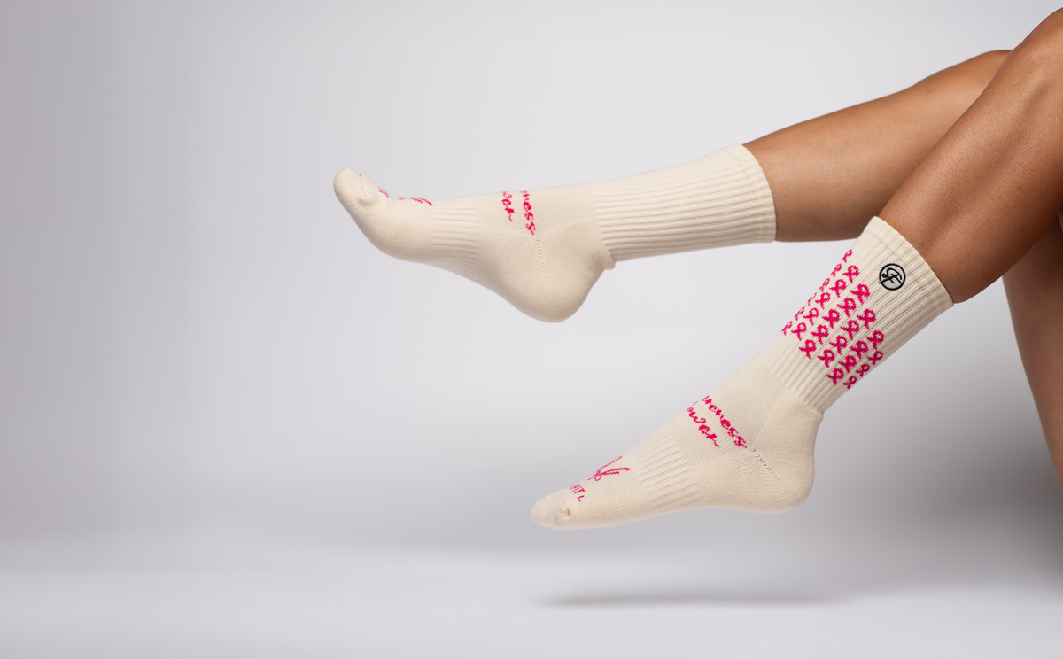 SickFit Breast Cancer Compression Socks- 2 Pack