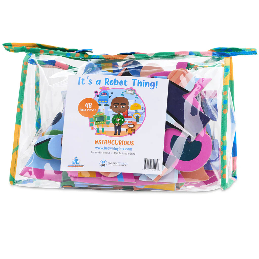 Justin It's a Robot Thing!| Giant 3-Foot 48 Piece STEM Puzzle