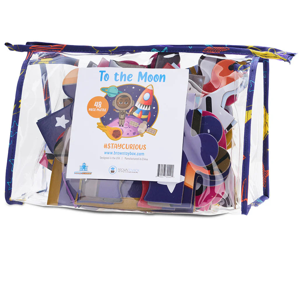 Dre To The Moon Puzzle | Giant 3 Foot STEM 48 Piece Puzzle