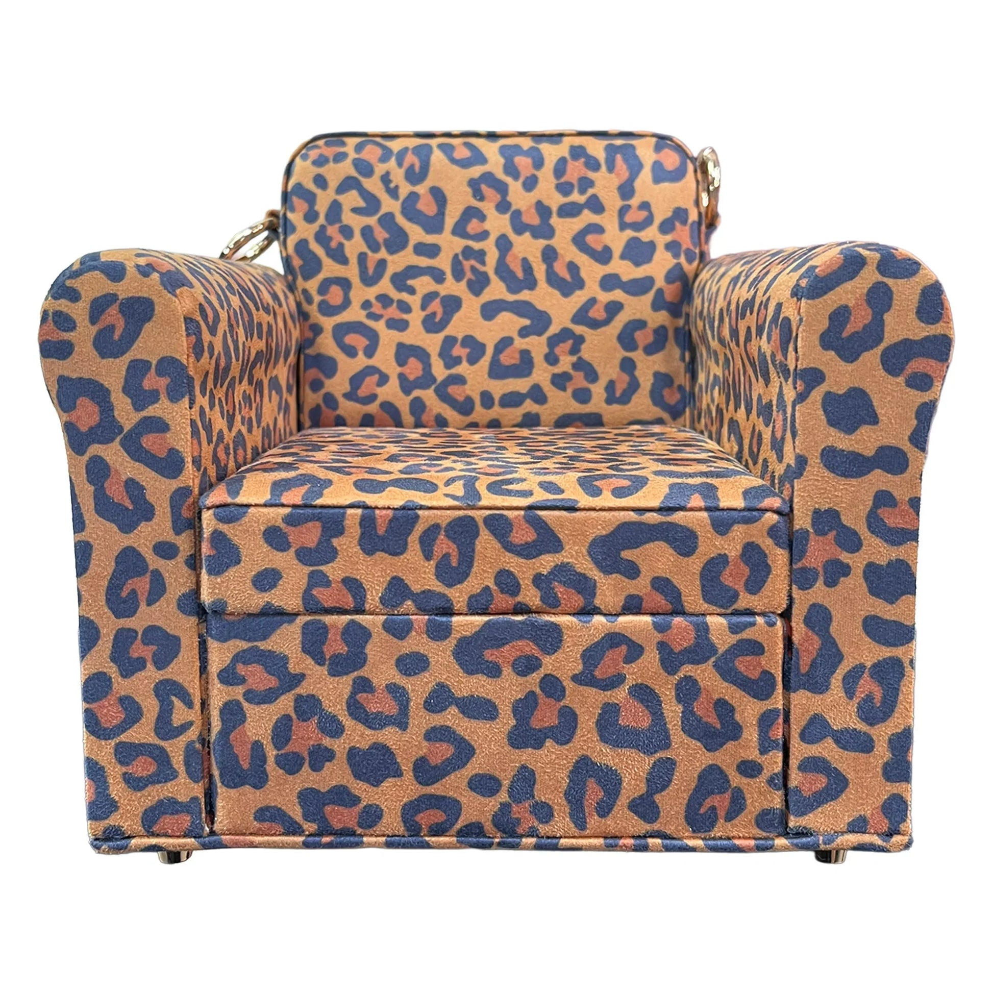 Leopard' Sofa Chair Purse
