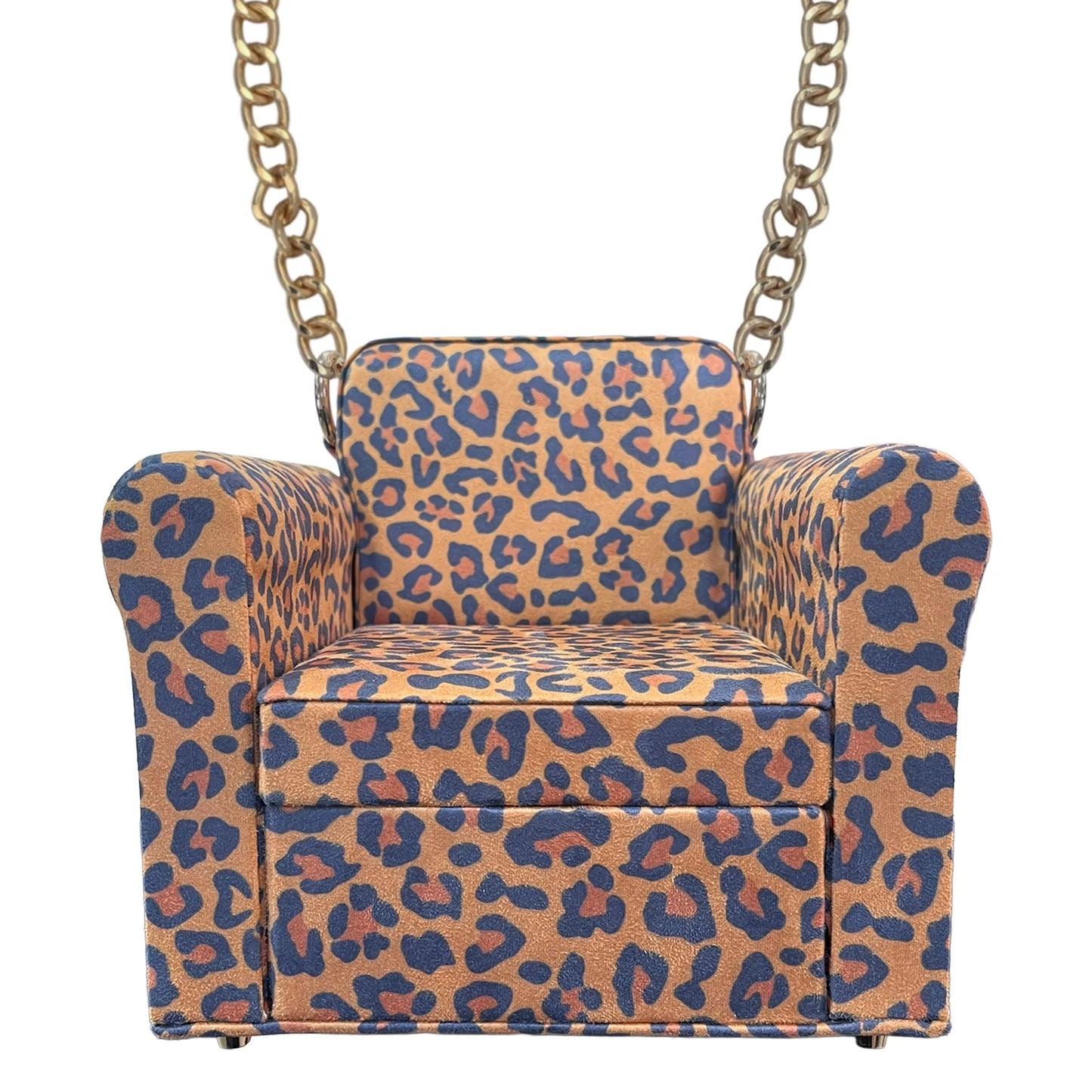 Leopard' Sofa Chair Purse