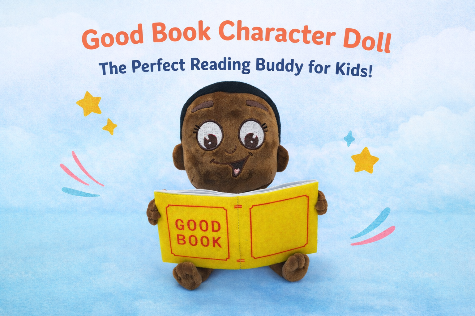 Good Book Boy Character Doll