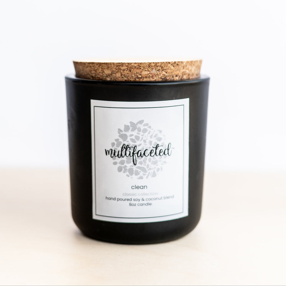 Clean Scent Candle - Eco-Friendly 8 oz.