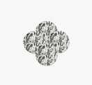 Switch Grayscale Floral Garden Vinyl Placemat Set of 4 2 image
