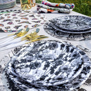 Switch Grayscale Floral Garden Salad Plate Set of 4 3 image