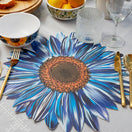 Switch Blue Sunflower Vinyl Placemat Set of 4 2 image