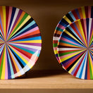 Switch Multicolored Starburst Dinner Plate Set of 4 2 image
