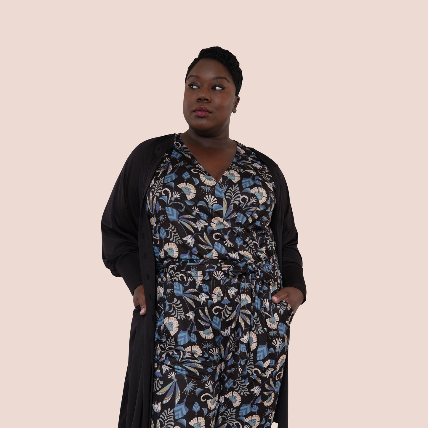 black and printed women's sustainable clothing sustainable black dress, eco-friendly black dress, ethical fashion black dress, recycled fabric black dress, eco-conscious black dress, fair trade black dress, vegan black dress, zero waste black dress, sustainable black evening dress, eco-friendly black party dress, ethical black dress for women, green fashion black dress, black dress made from recycled materials, sustainable fashion black dress collection. 