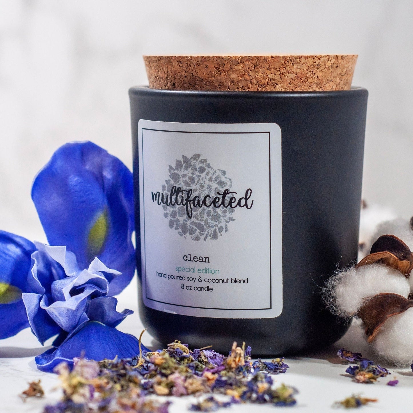 Clean Scent Candle - Eco-Friendly 8 oz.