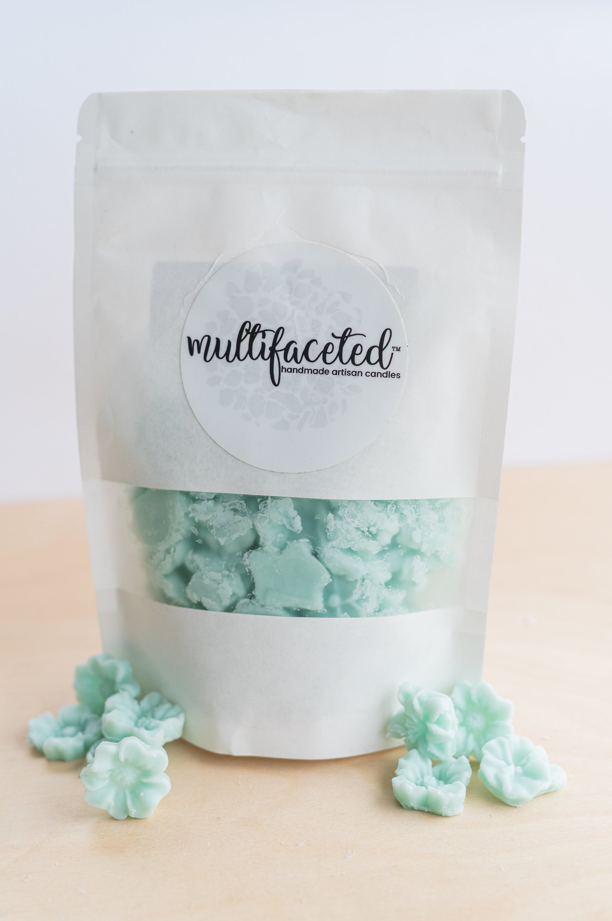 Dahlia Flower Candle