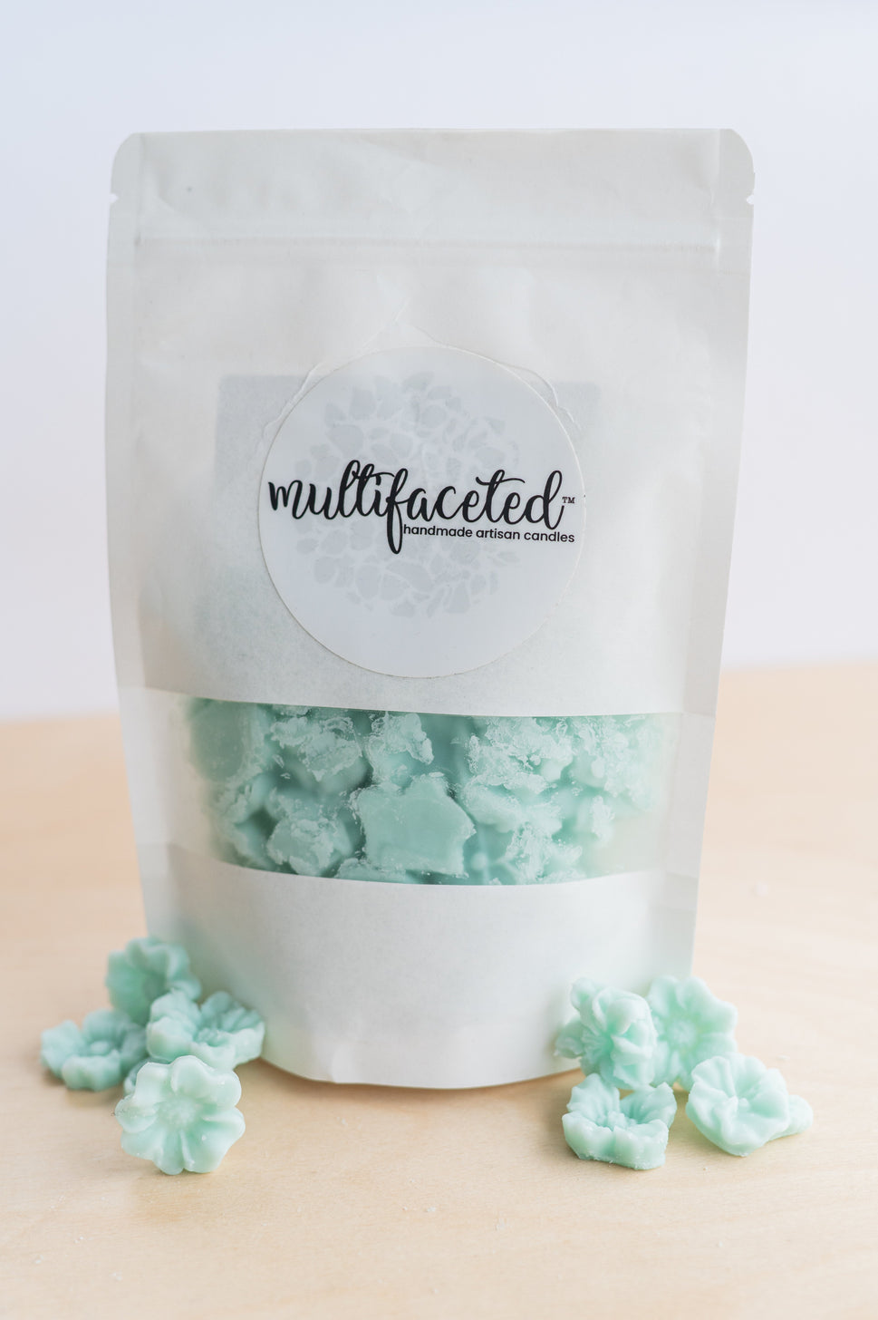 Dahlia Flower Candle