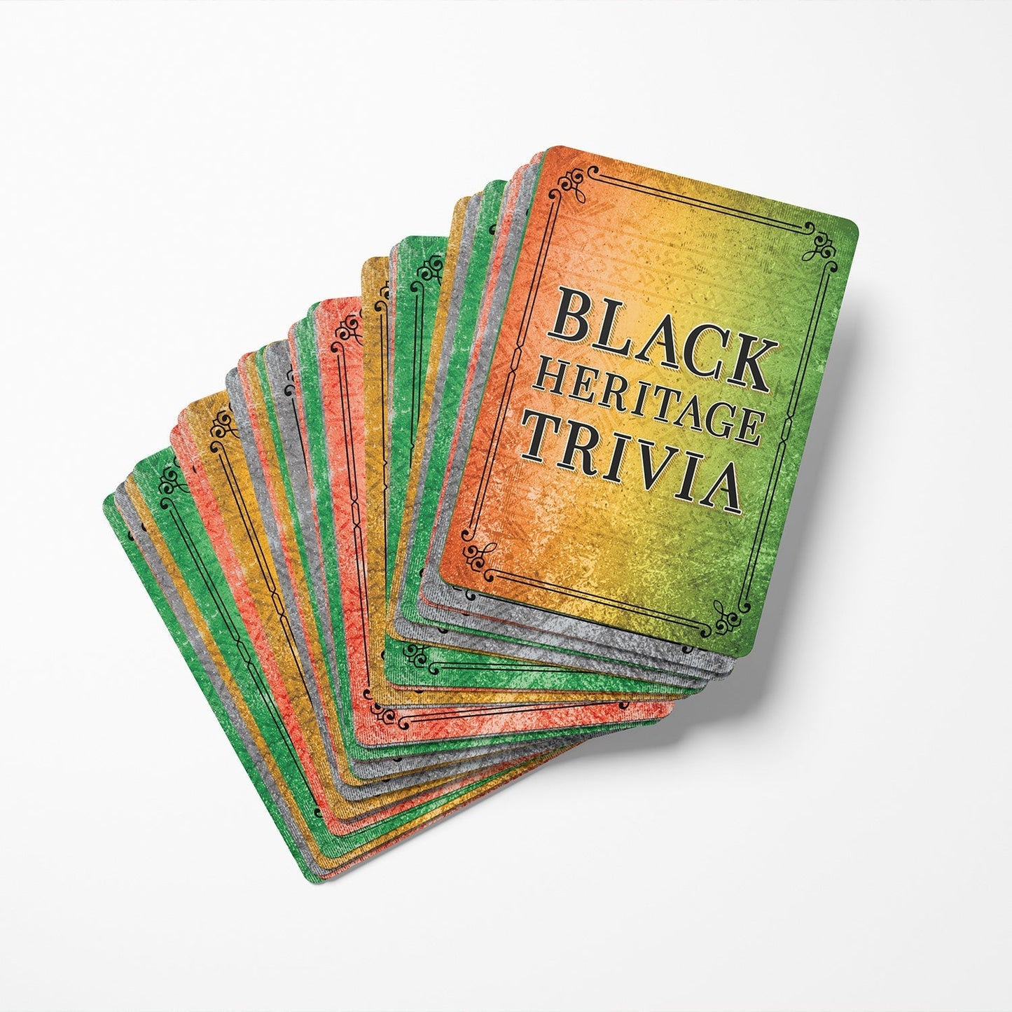Black Heritage Trivia / Let's Talk About It Game Card Set