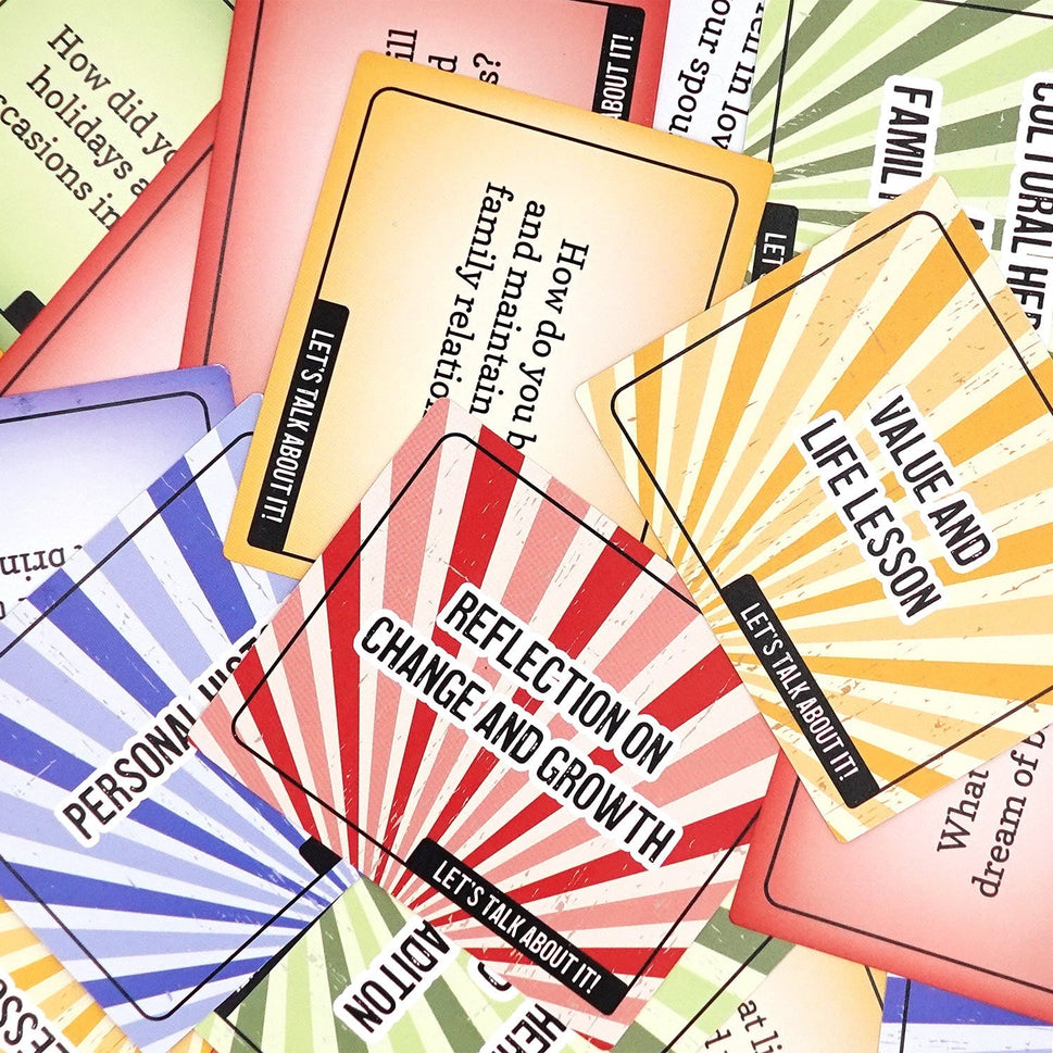 Black Heritage Trivia / Let's Talk About It Game Card Set