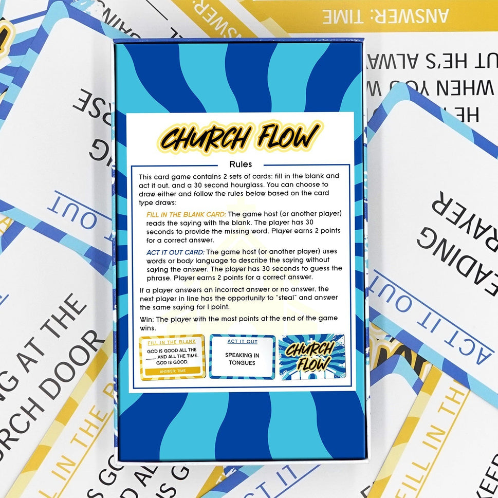 Church Flow Game Cards