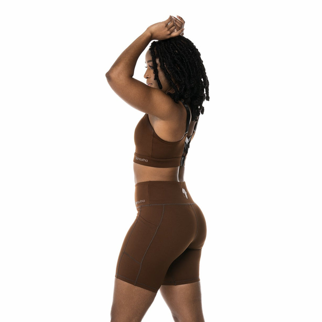 Brown Sugar Biker Shorts