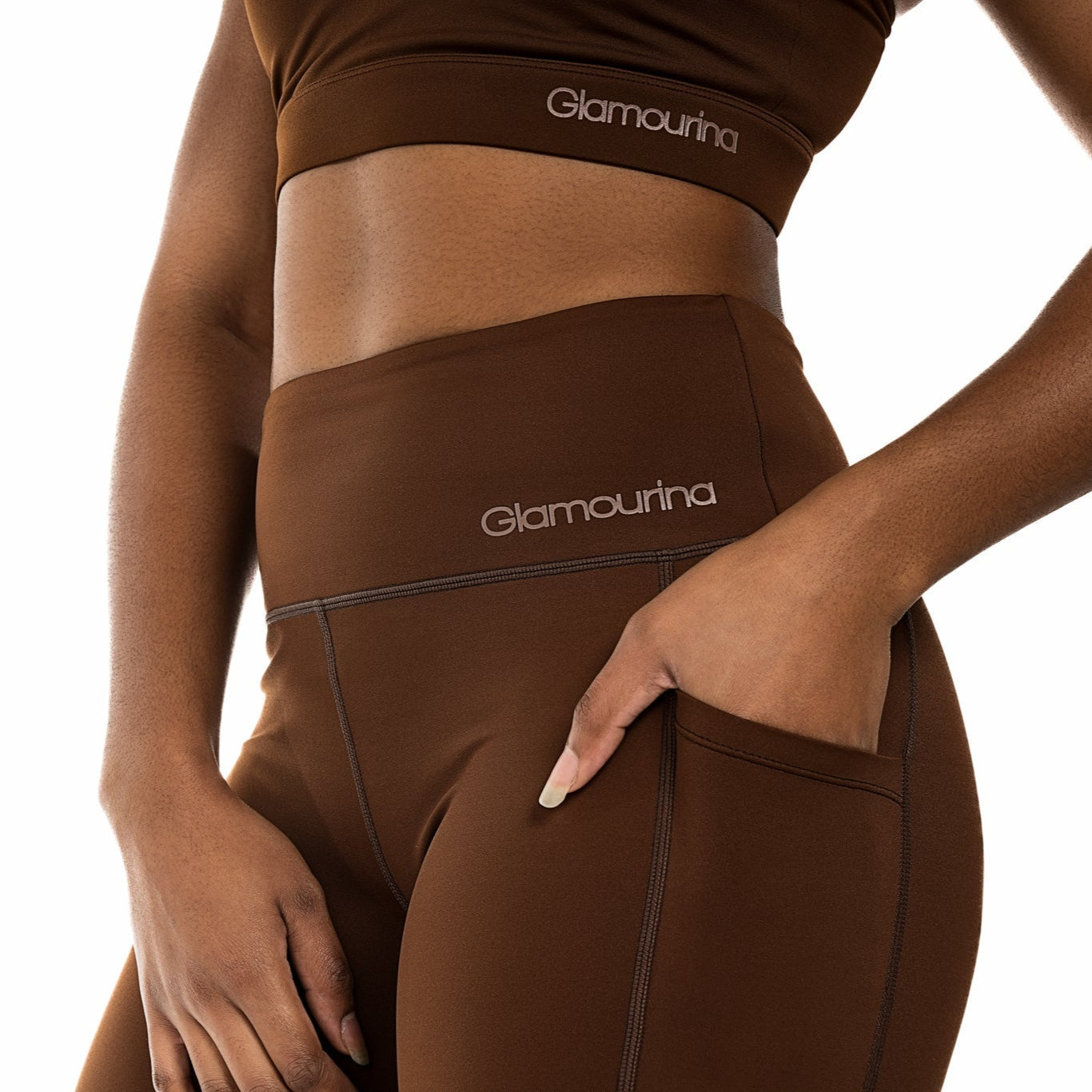 Brown Sugar Biker Shorts