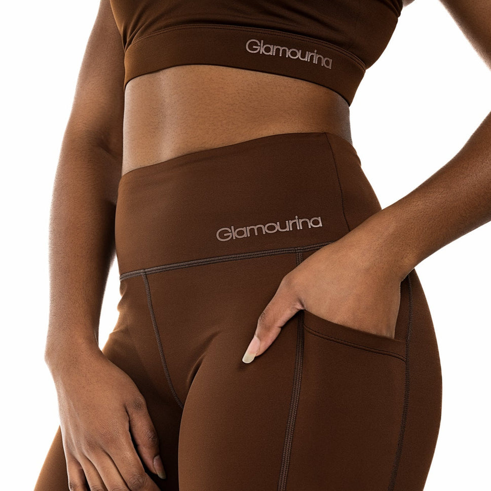 Brown Sugar Biker Shorts