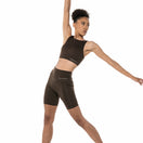 Switch Brown Biker Shorts 2 image