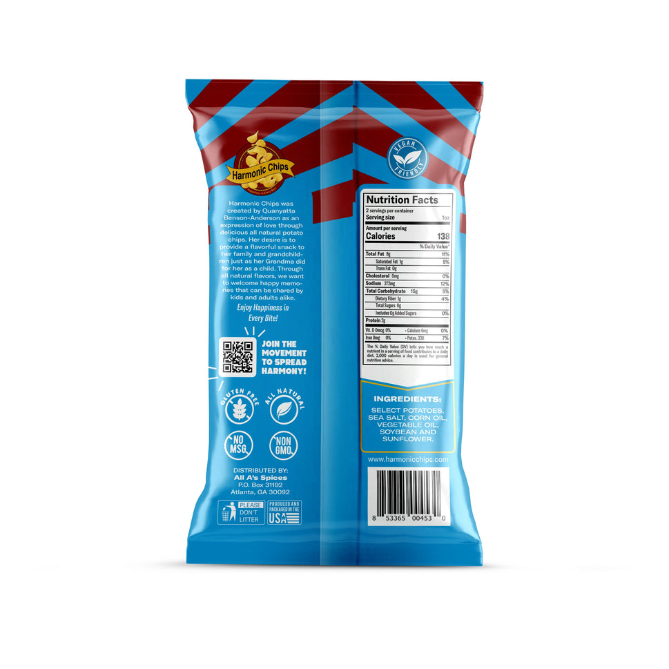 Harmonic Chips Sea Salt