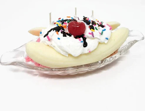 Banana Split Candle