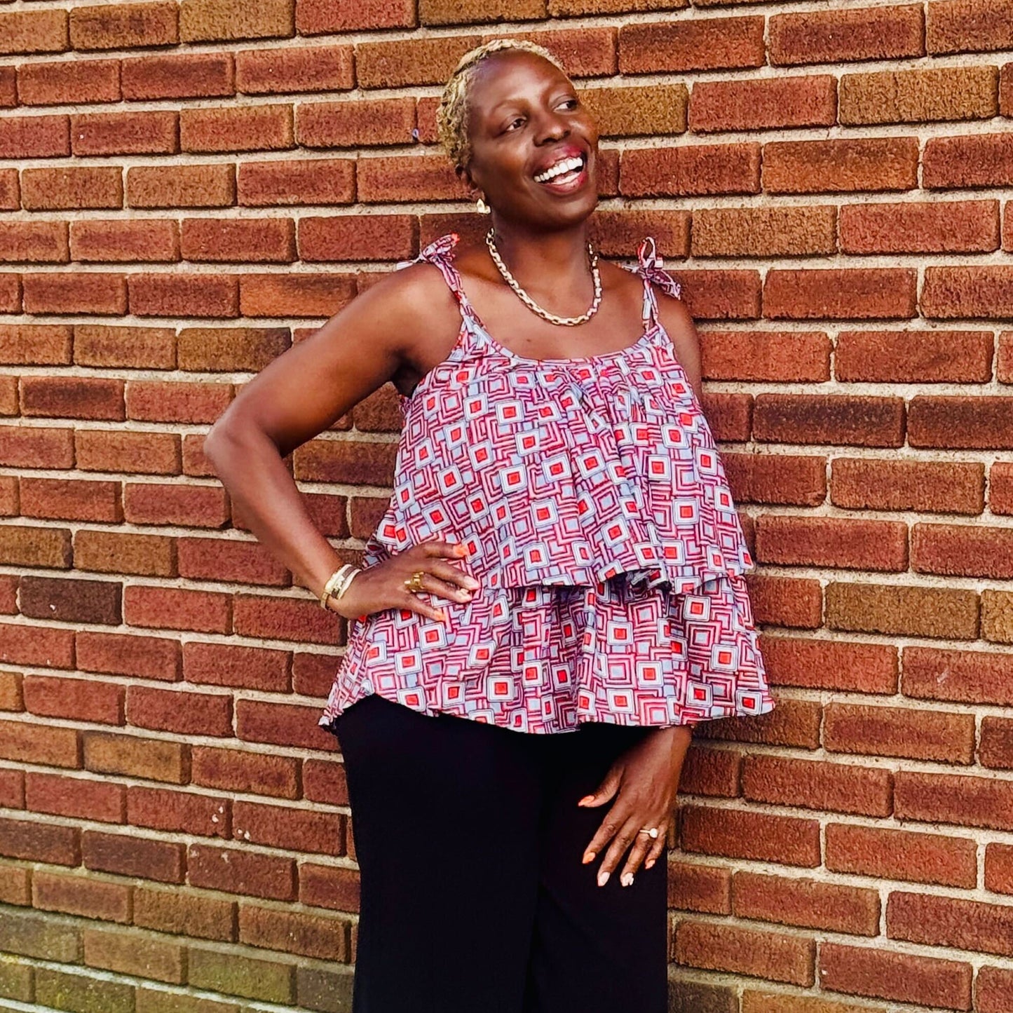 Swing Tie Top Tunic