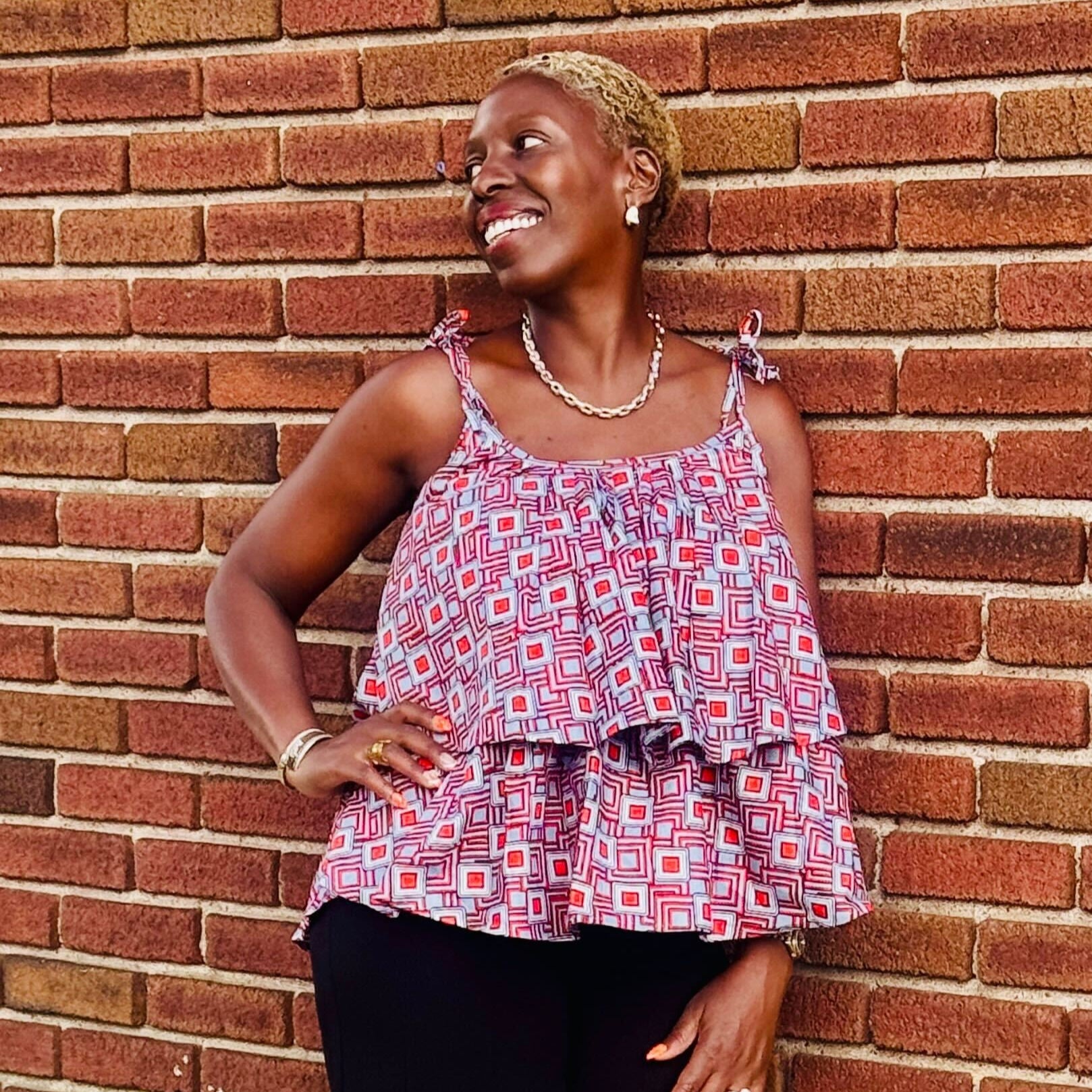 Swing Tie Top Tunic