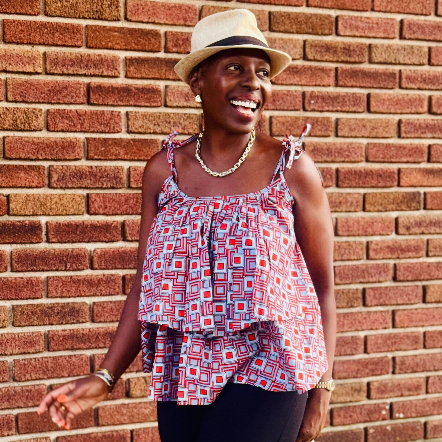 Swing Tie Top Tunic