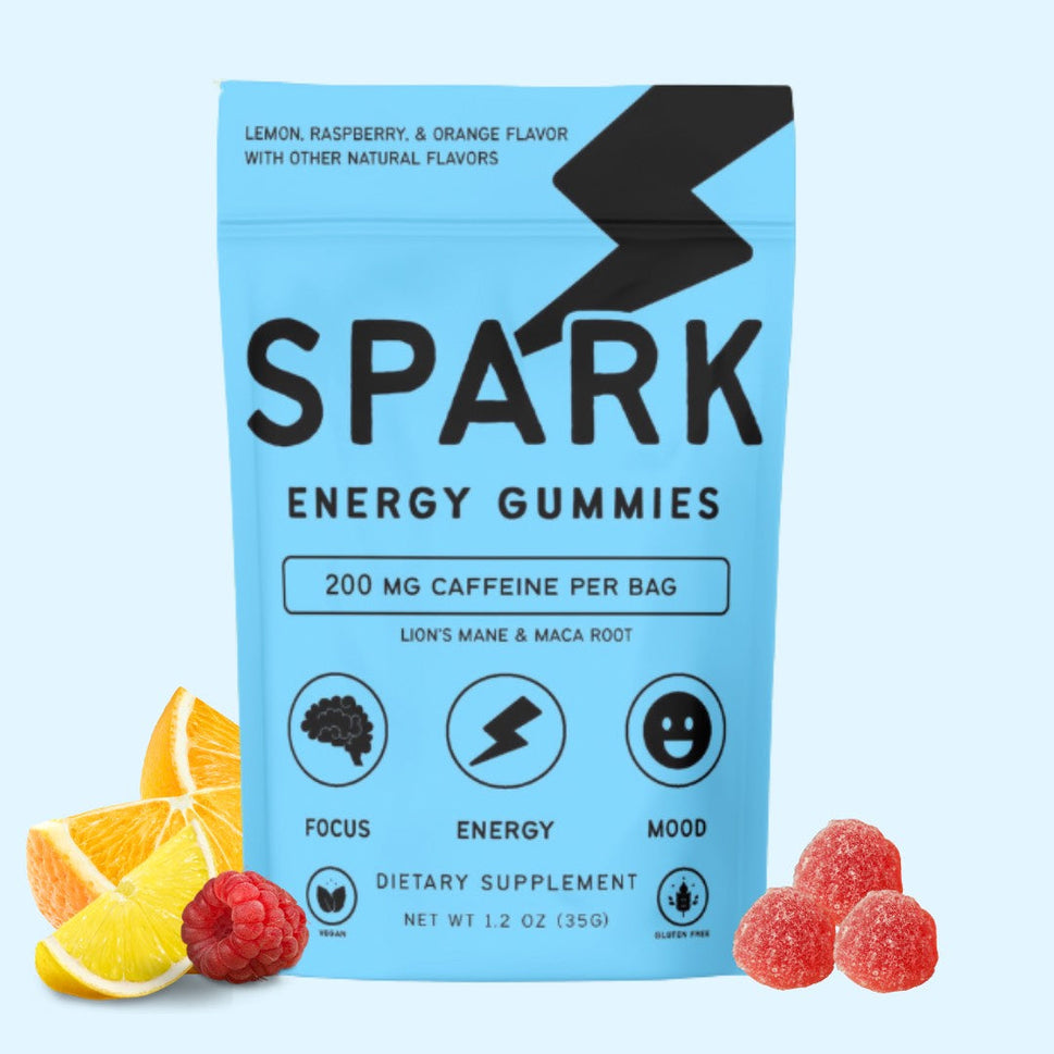 Spark Sour Caffeinated Gummies (5-Pack)