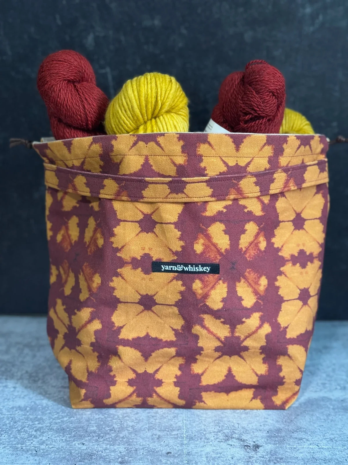 Inky Florals Crafters Satchel - Autumn-Winter 25/26 | Made-to-Order