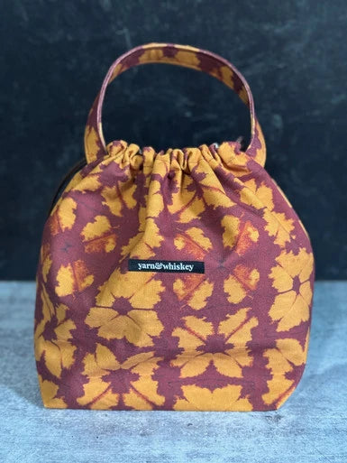 Inky Florals Crafters Satchel - Autumn-Winter 25/26 | Made-to-Order