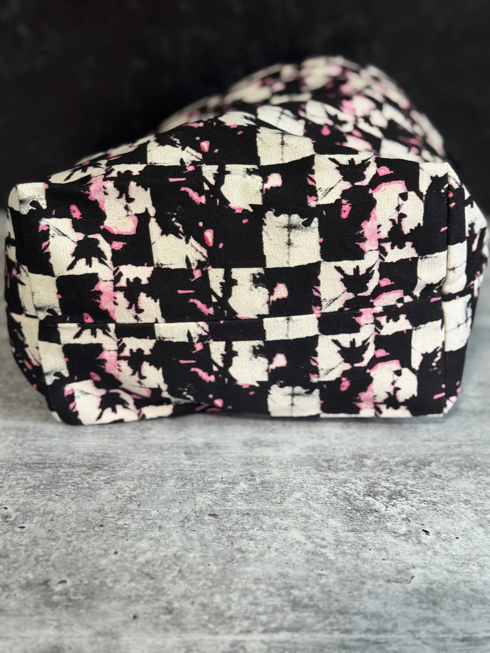 Rough Check Crafters Satchel | Deluxe w/ 4 Pockets