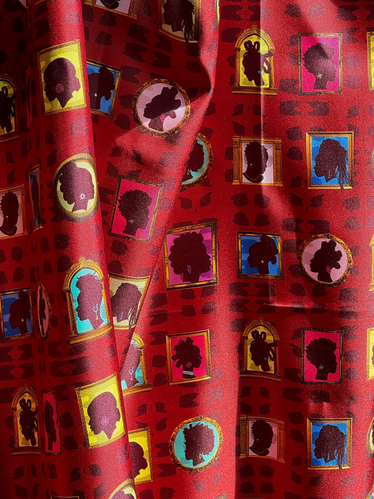 Lovely Ones Silk Twill Scarf | Double-sided 34 inch