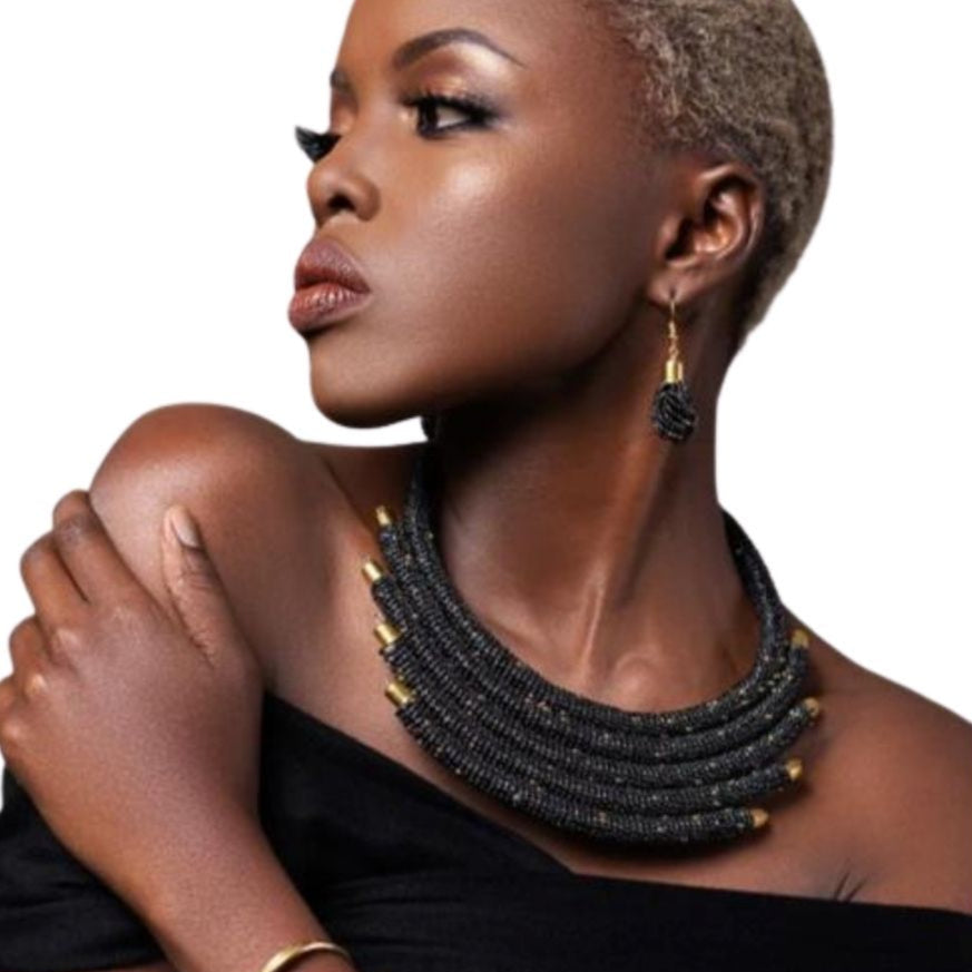 Kanyoni  Beaded Necklace - KENDI AMANI