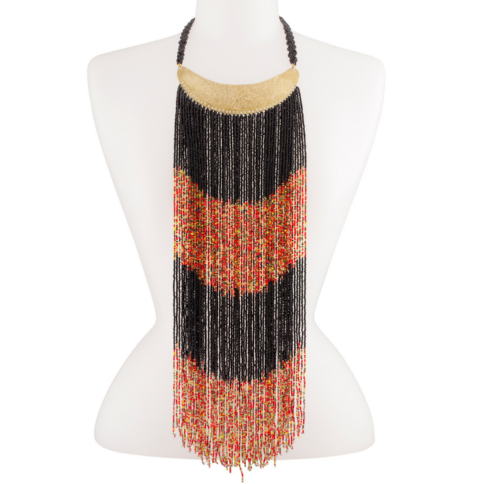 Maasai Beaded Necklace - Long