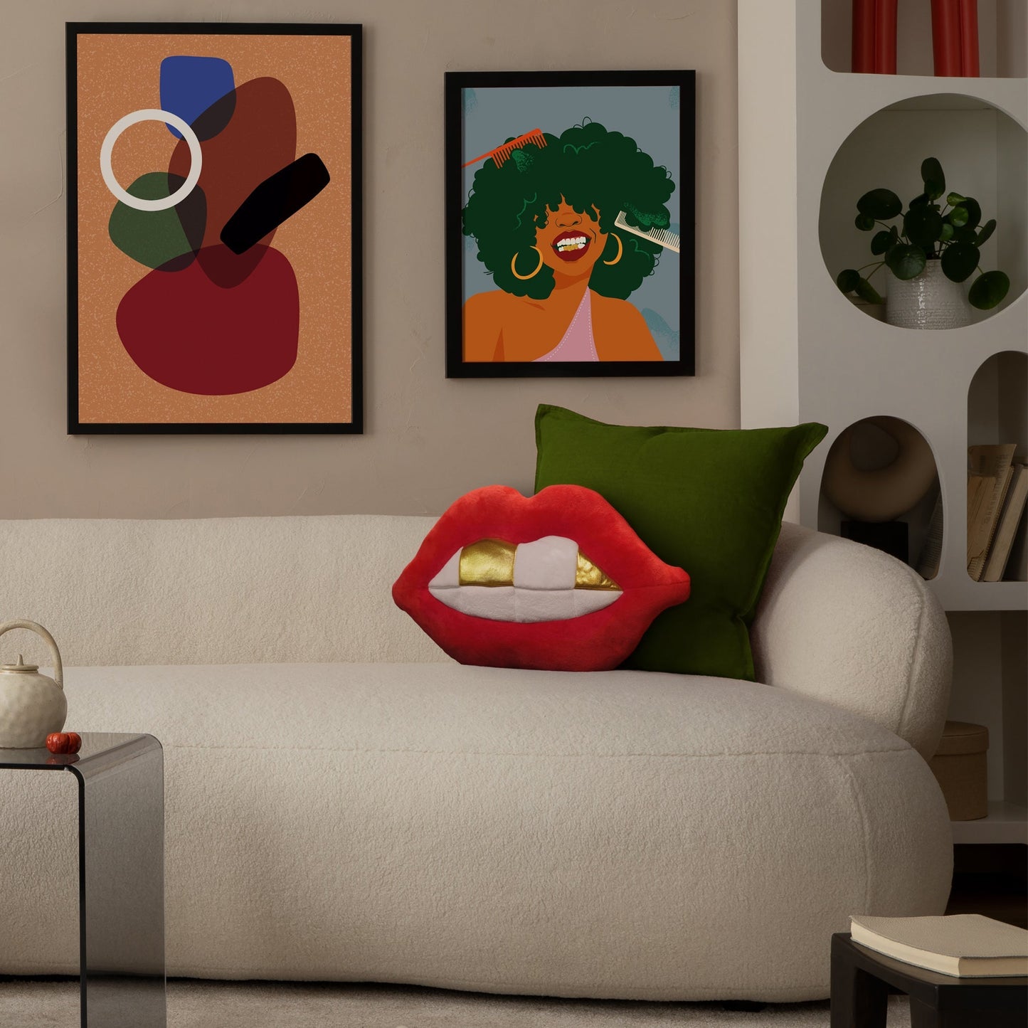 "Moufpiece" Plushie DomoINK .