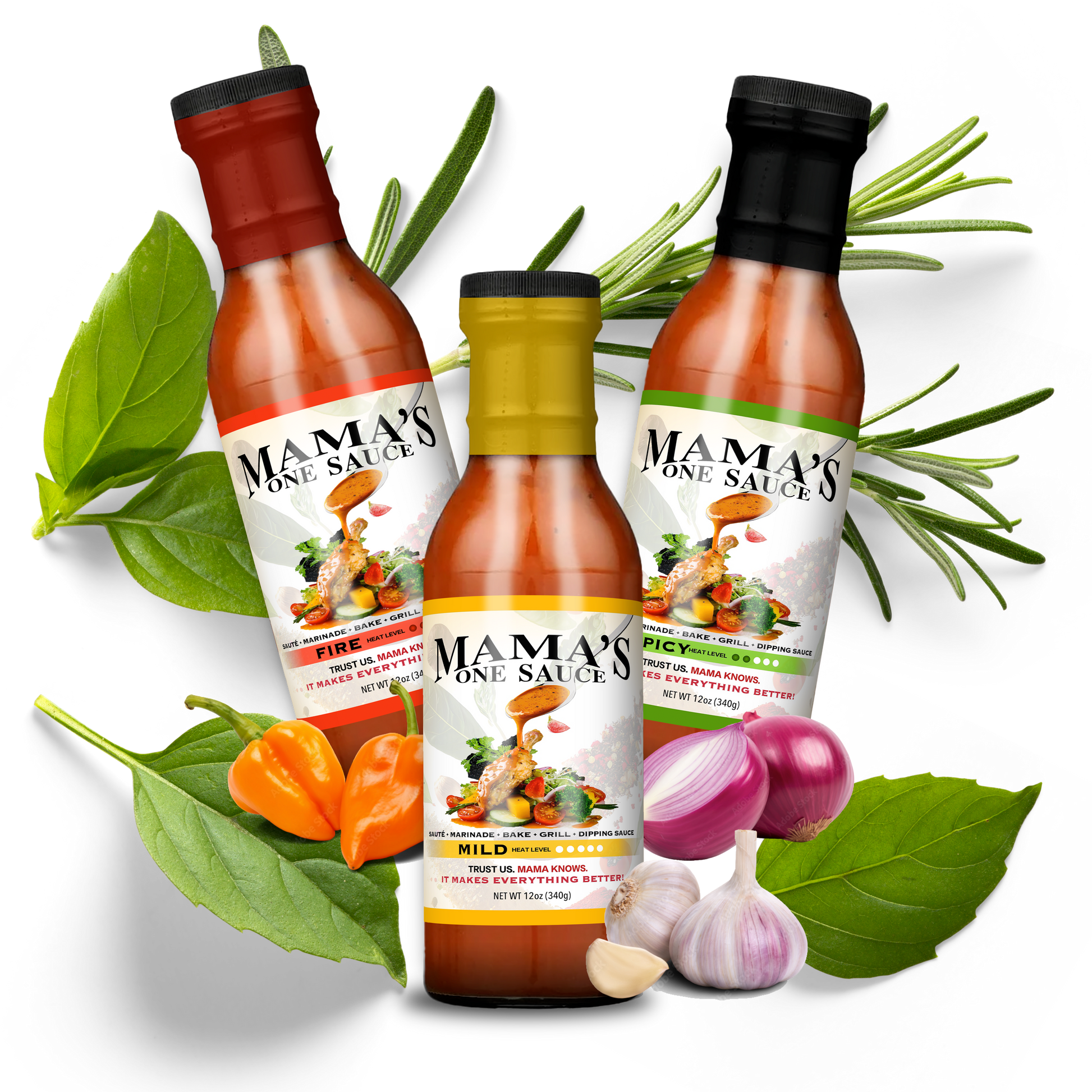 Mama's One Sauce - FIRE