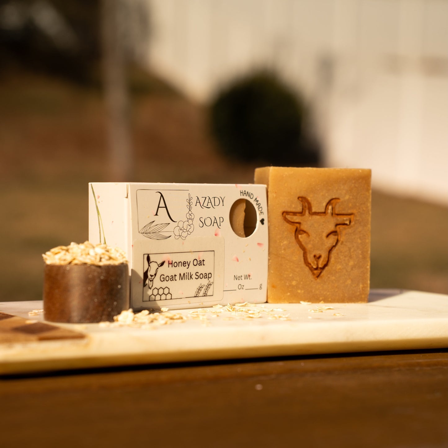 Cashmere Oud & Honey oats goat milk soap bundle (4 pack)