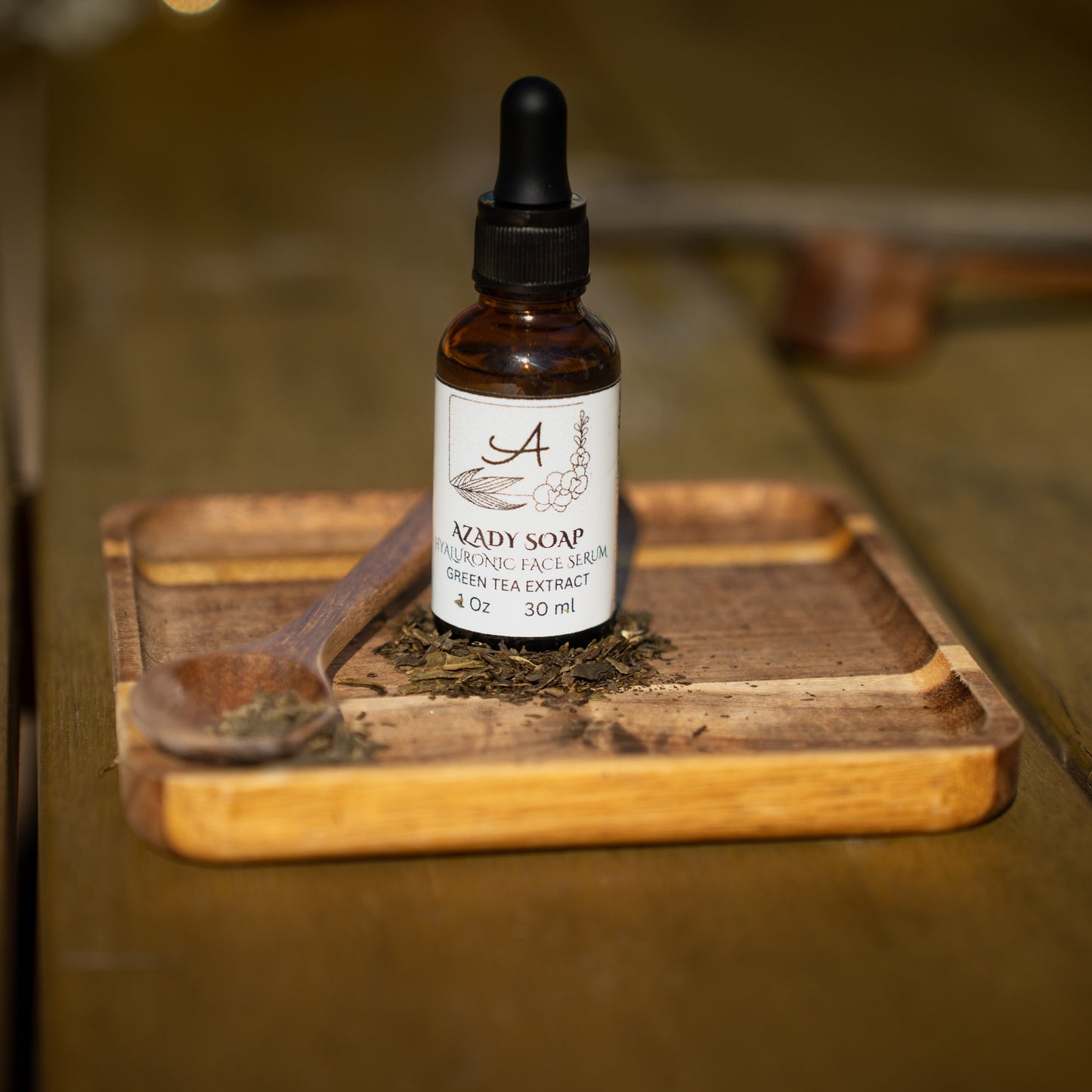 Hyaluronic Acid Face Serum - Green Tea Extract