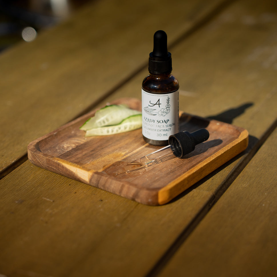 Hyaluronic Acid Face Serum - Cucumber Extract