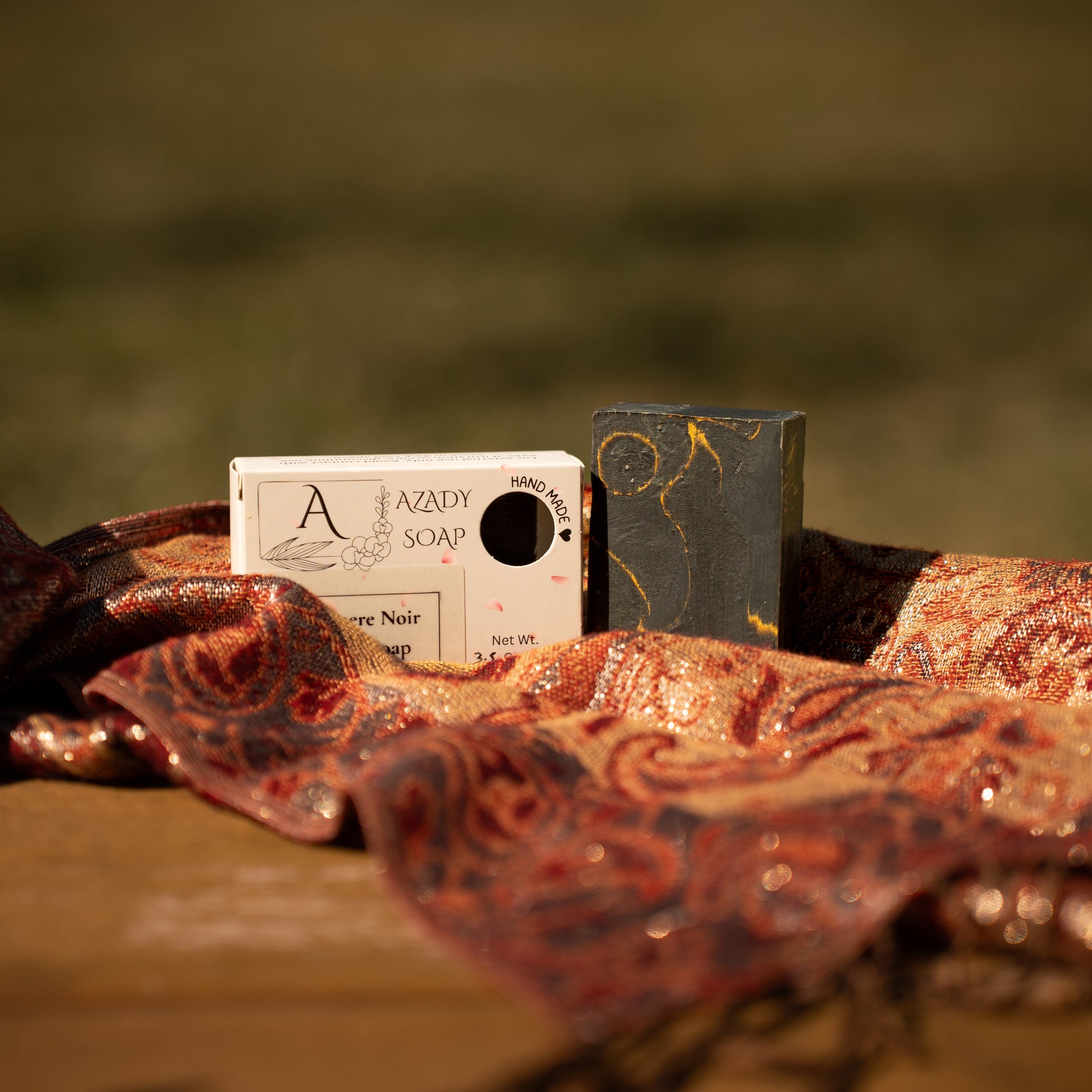 Dead Sea Mud & Cashmere Oud Soap Bundle (4 bars)