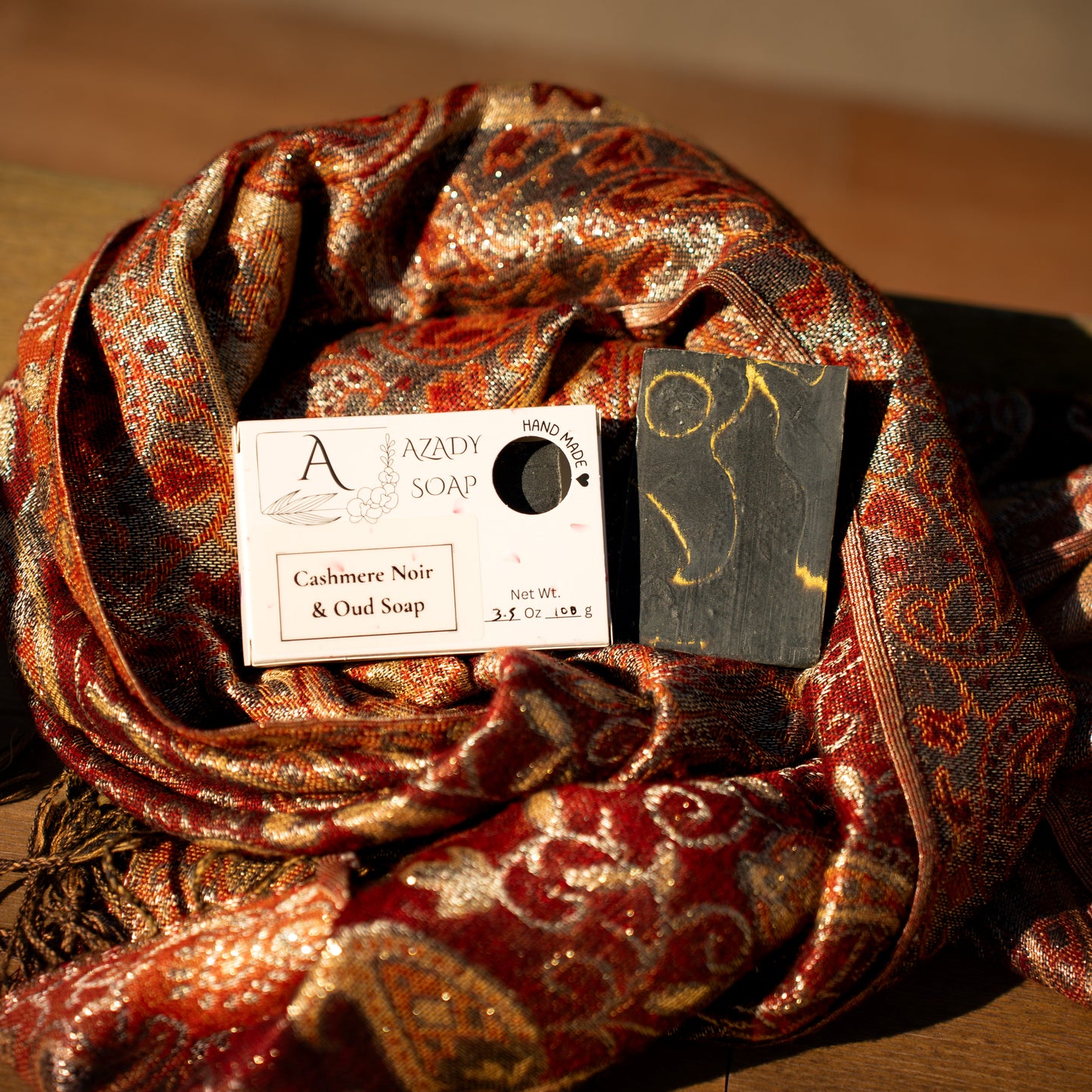 Cashmere Noir & Oud Soap (4 pack)