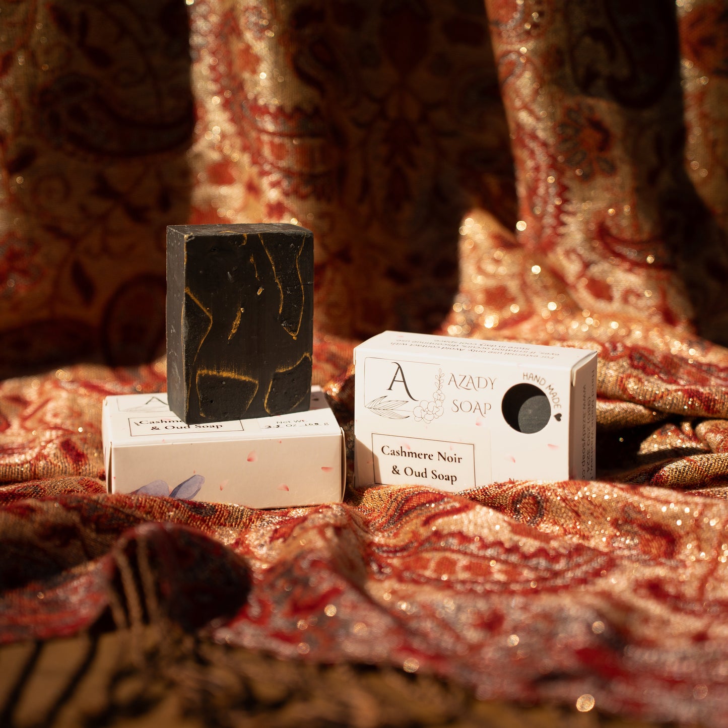 Cashmere Noir & Oud Soap (4 pack)