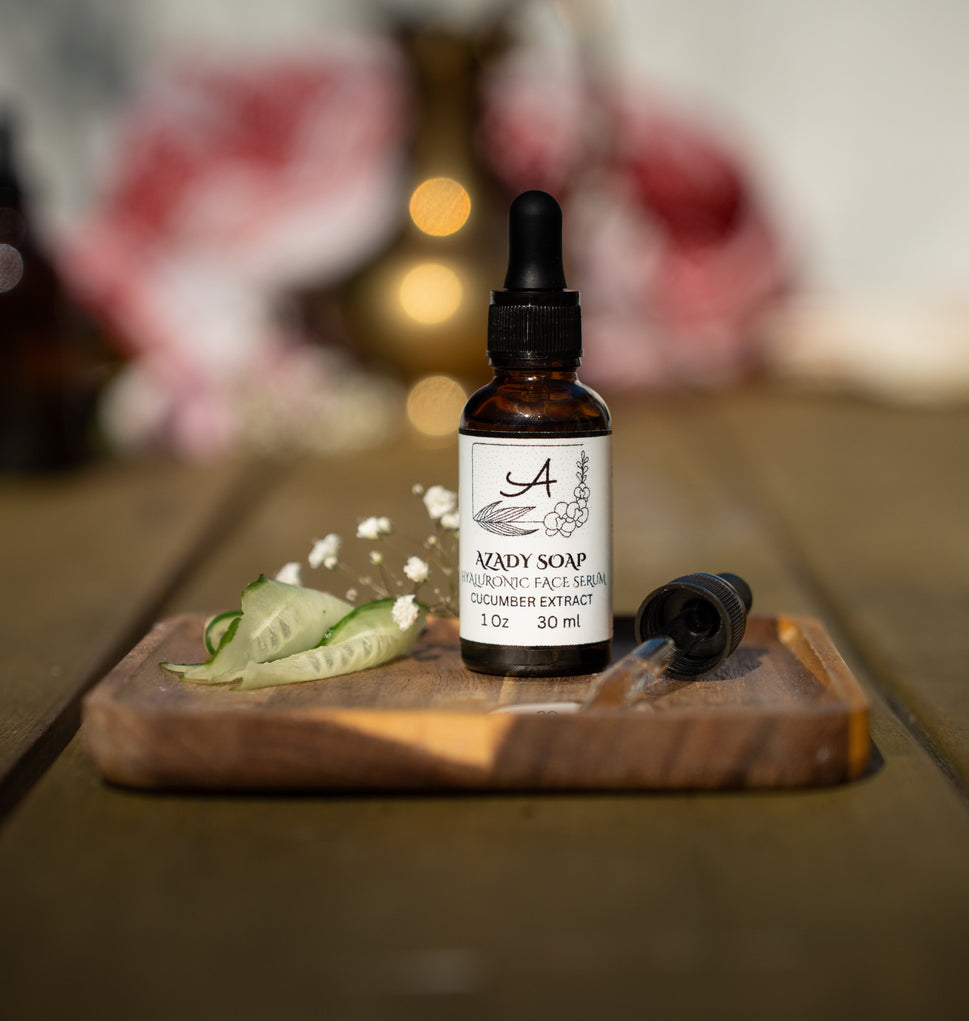 Hyaluronic Acid Face Serum - Cucumber Extract
