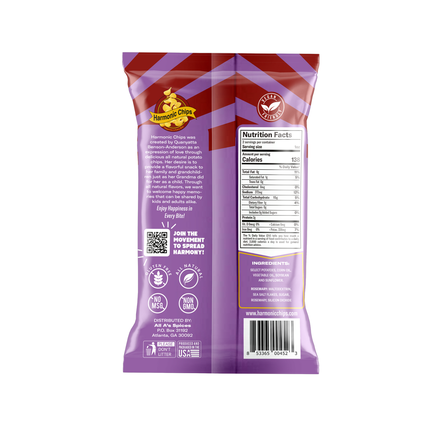 Harmonic Chips Rosemary